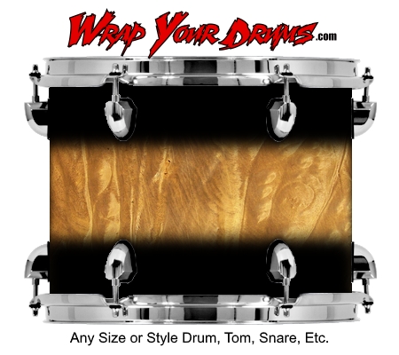 Buy Drum Wrap Woodshop Exotic Fade00018 Drum Wrap